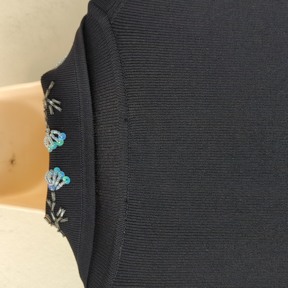 BCBG Maxazria Beaded Sweater Cardigan - Picture 6 of 16